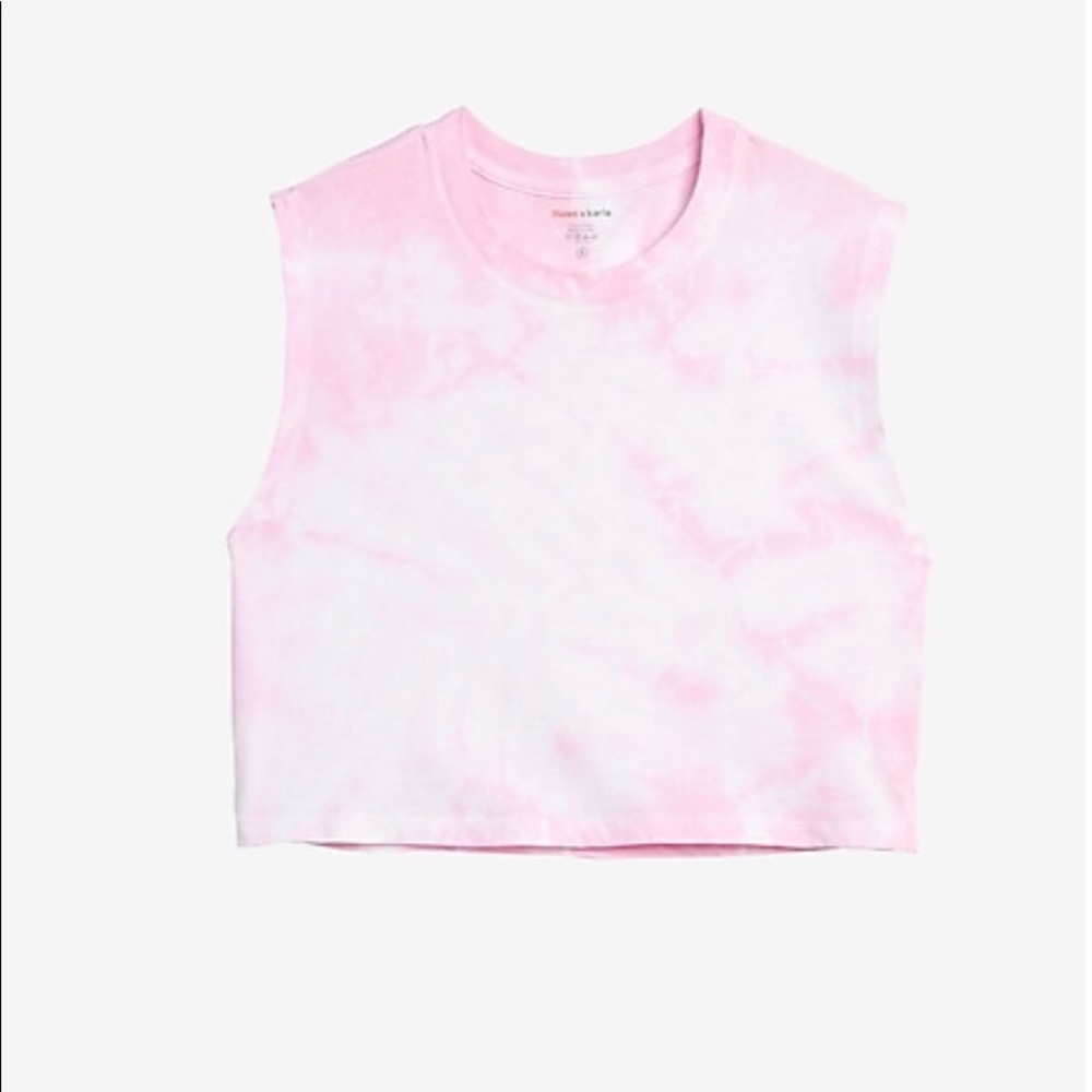 X Karla Sleeveless Cropped Tie Dye Tank- NWT